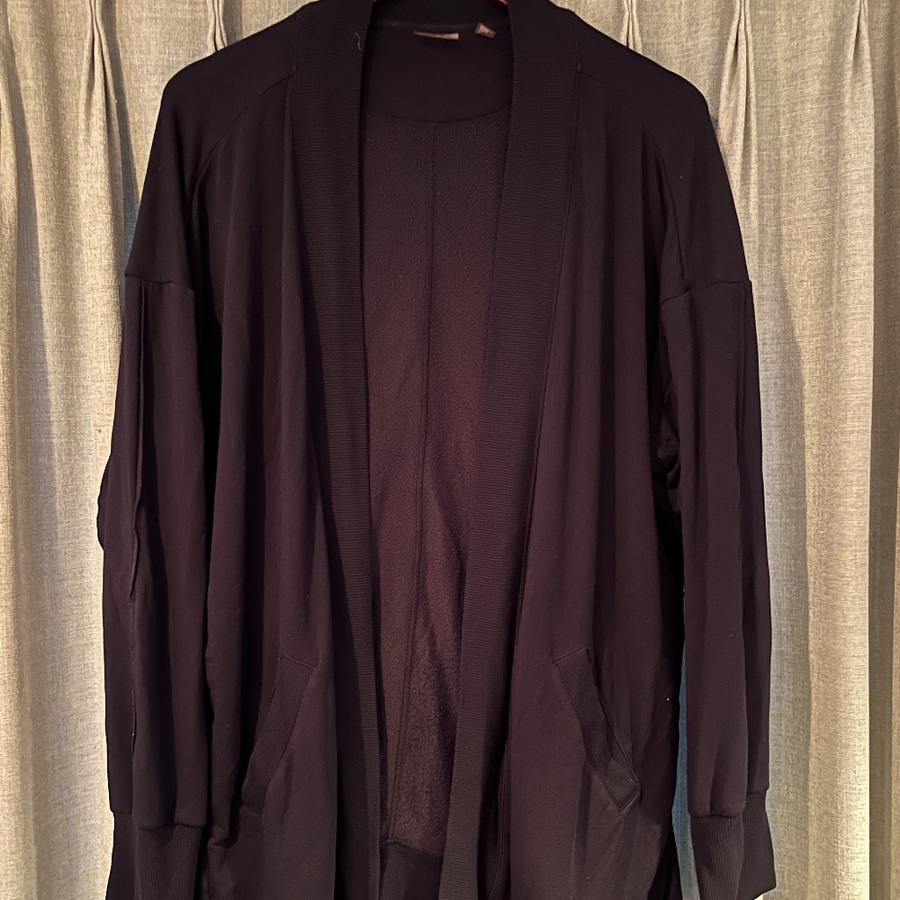 Black womens large Zella super comfy cardigan